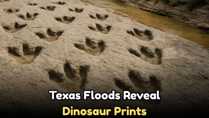 115-Million-Year-Old Dinosaur Footprints