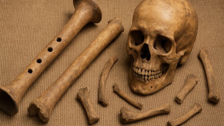 800 year old human bones